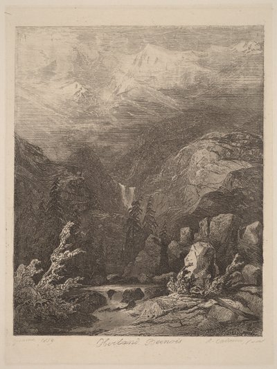 Oberland bernês de Alexandre Calame