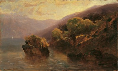 Lote do Lago de Genebra de Alexandre Calame