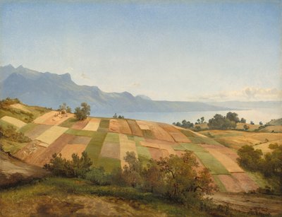 Paisagem Suíça, c. 1830. de Alexandre Calame