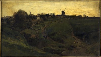 Vista de Montmartre, lado noroeste de Alexandre Defaux
