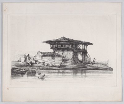 Uma casa em Esmirna, 1839. de Alexandre Gabriel Decamps