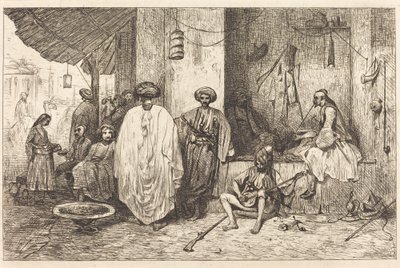 Le Corps de Garde de Alexandre Gabriel Decamps