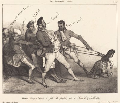 Liberdade de Alexandre Gabriel Decamps