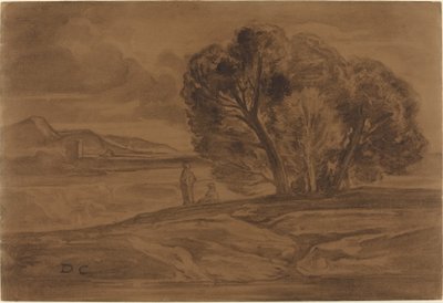 Paisagem Oriental de Alexandre Gabriel Decamps