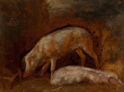 Estudo dos porcos, 185060. de Alexandre Gabriel Decamps