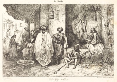 Uma guarita de Alexandre Gabriel Decamps