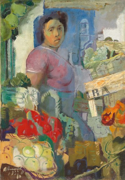 O vendedor de frutas de Alexandre Iacovleff