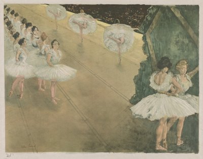 Dançarinos de balé. de Alexandre Lunois
