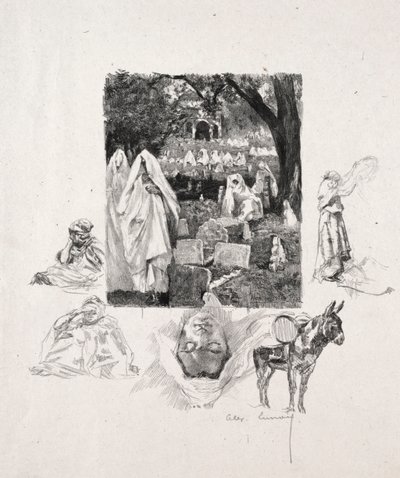 Esboços marroquinos. de Alexandre Lunois