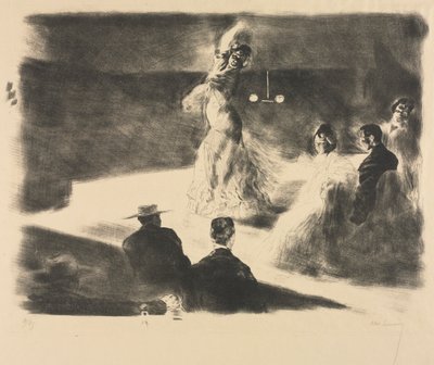 dançarina espanhola de Alexandre Lunois