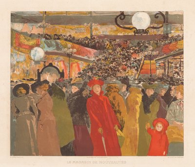 A loja de artigos extravagantes, 1902. de Alexandre Lunois