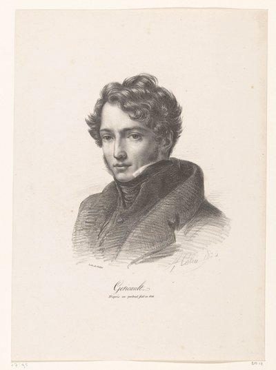 Portret van Théodore Géricault
Gericault (título sobre o objecto) de Alexandre Marie Colin