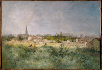 A campanha de Vaugirard em 1881 Pintura de Alexandre Prevost (século XIX) Sol. 0,46 x 0,65m Paris. Museu do Carnaval de Alexandre Prevost