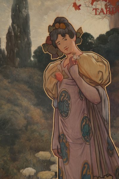 Alegoria do Outono de Alexandre de Riquer