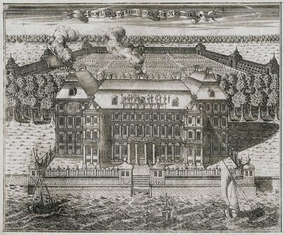 A Mansão do Príncipe Alexander MenshikovAlexander Danilovich Menshikov, 1717. de Alexei Ivanovich Rostovtsev