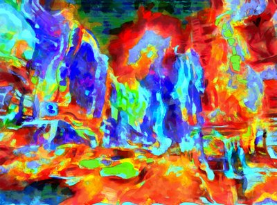 Estrela sobre a cidade,2020,(técnica mista) de Alexei Makhov