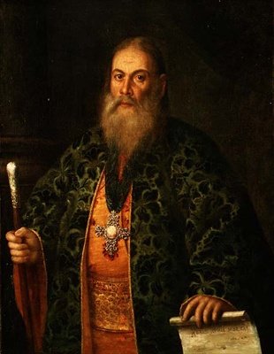 Retrato de Fyodor Dubyansky de Alexei Petrovich Antropov