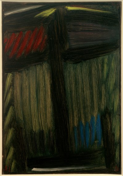 Grande Meditação: A noite de inverno de Alexej von Jawlensky