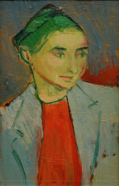 menina letã de Alexej von Jawlensky