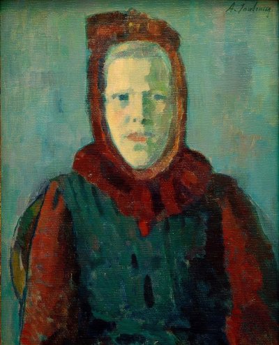 Menina com touca de Alexej von Jawlensky