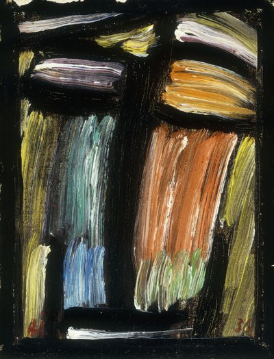 Meditação, 1936 de Alexej von Jawlensky