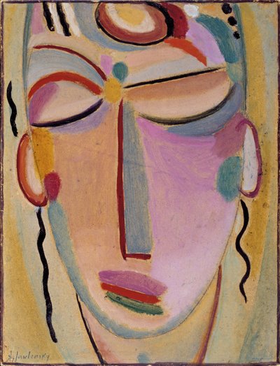Cabeça Mística: Meditação de Alexej von Jawlensky