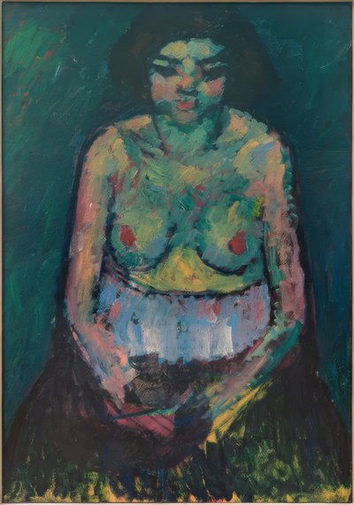 Fêmea Meio Nua de Alexej von Jawlensky