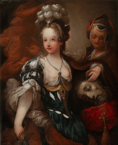 Judite com a Cabeça de Holofernes, meados do século XVIII. de Alexis Grimou
