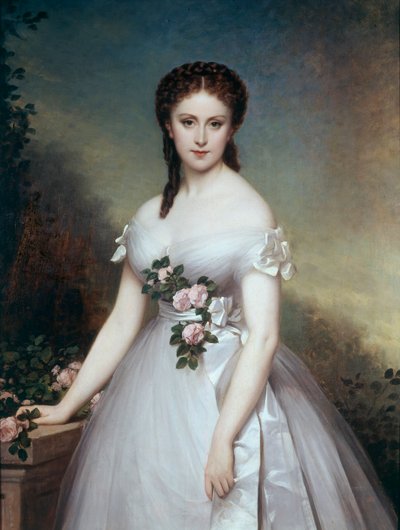 Retrato de Marie Rose Pintura de Alexis Joseph Perignon (1806-1882) de Alexis Joseph Perignon