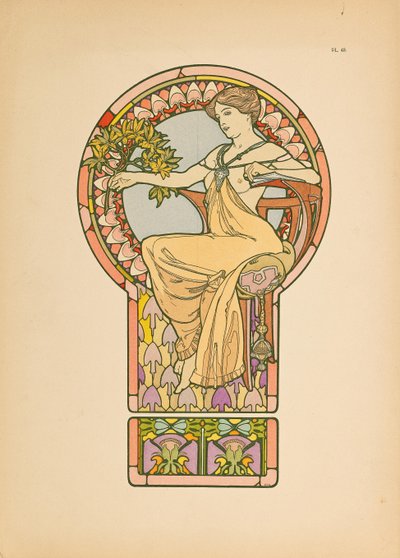 Documentos Decorativos, 1902. de Alfons Marie Mucha