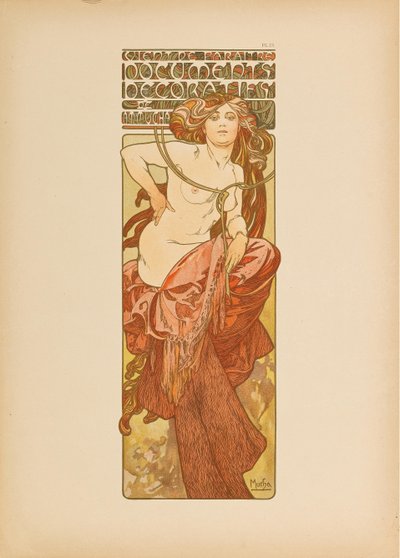 Documentos Decorativos, 1902. de Alfons Marie Mucha