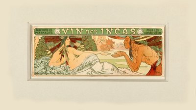 Vinho dos Incas, 1897. de Alfons Marie Mucha