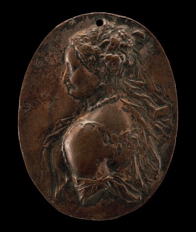 Retrato de uma Senhora, final do século XVI. de Alfonso Ruspagiari