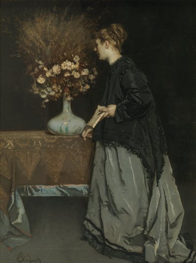 Flores do outono de Alfred Emile Stevens