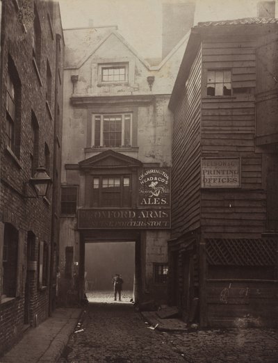 O Oxford Arms, Warwick Lane, 1875 de Alfred Bool