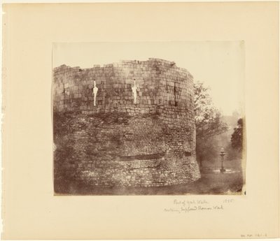 Parte das muralhas de York de Alfred Capel Cure