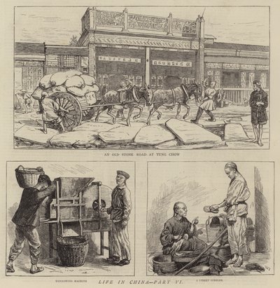 A vida na China, parte VI de Alfred Chantrey Corbould