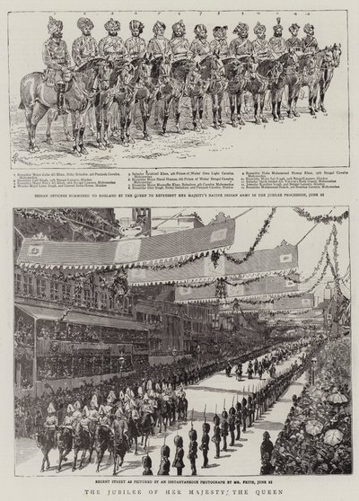 O Jubileu de Sua Majestade a Rainha de Alfred Chantrey Corbould