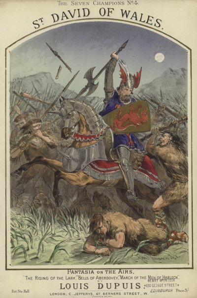 Capa de St David of Wales de Alfred Concanen