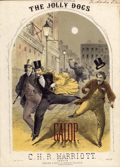 The Jolly Dogs Galop de Alfred Concanen