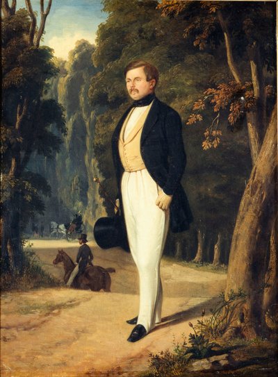 Retrato de Augustin Grisier 1791-1865, c. 1840. de Alfred De Dreux