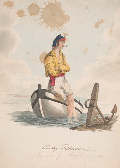 Pescador canário de Alfred Diston