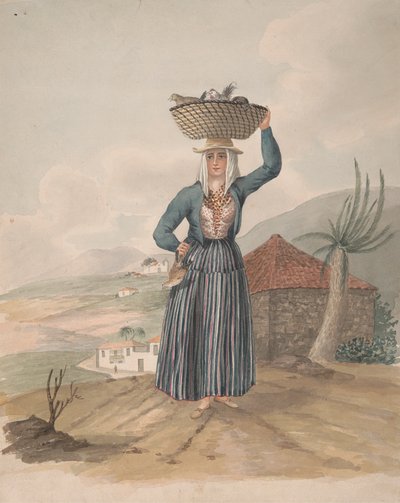 Mulher de Victoria, Tenerife de Alfred Diston