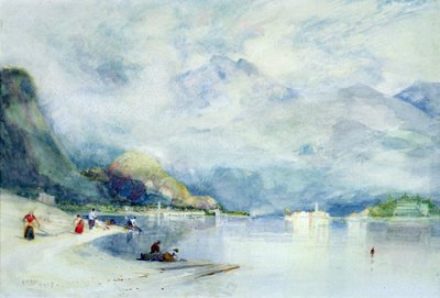 Lago Maggiore de Stresa de Alfred East