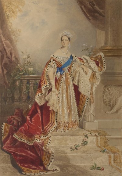 Holandês: Rainha Vitória de Inglaterra Rainha Vitória de Inglaterra de Alfred Edward Chalon