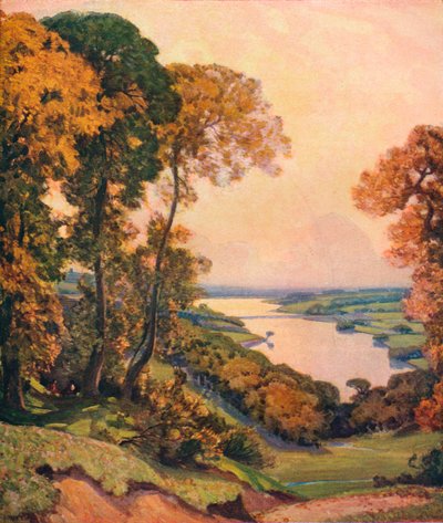 Água de Rivington, 1910 de Alfred East