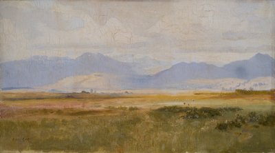 "A Baía de Harlech", 1864-1913 de Alfred Edward East