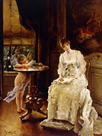 Mensageiro do Amor de Alfred Emile Stevens