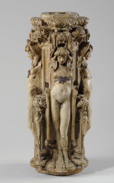 Uma das 9 maquetes para a chaminé de Sam Wilson, c.1908-14 de Alfred Gilbert