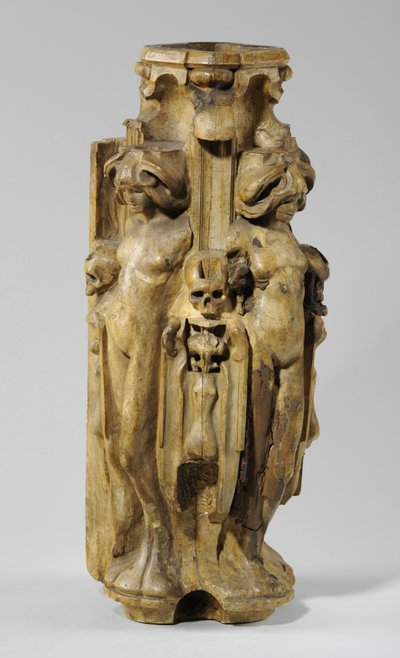 Uma das 9 maquetes para a chaminé de Sam Wilson, c.1908-14 de Alfred Gilbert